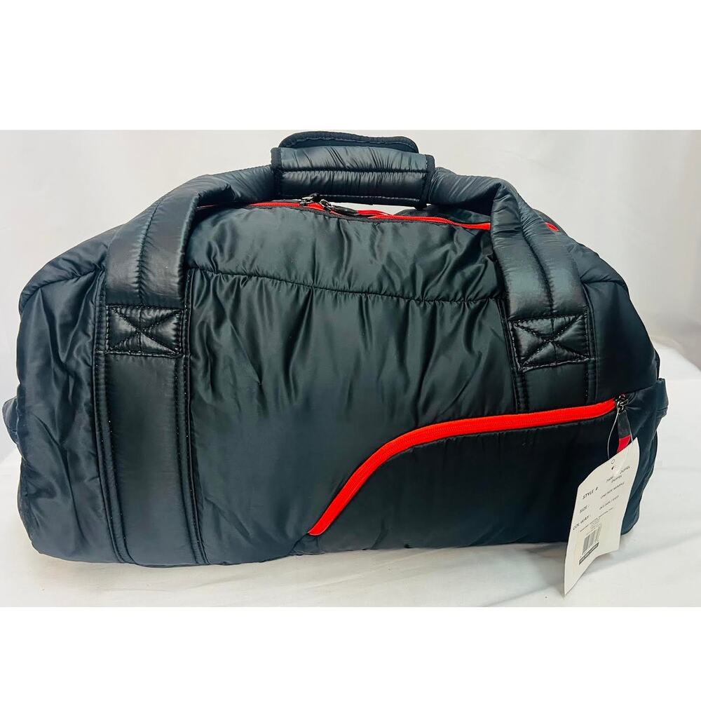 NWT! Spyder Active Sports Duffle BLACK Bag